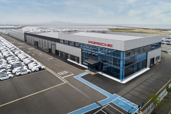 포르쉐 전용 차량물류센터(VPC). ⓒ 포르쉐코리아