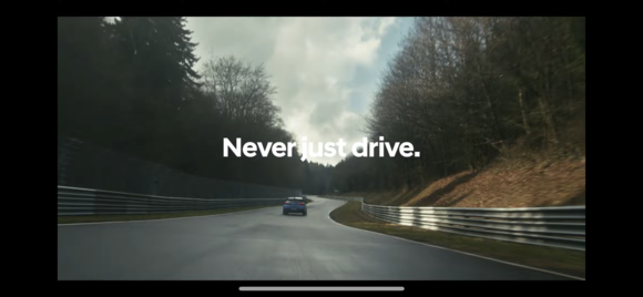 고성능 브랜드 N의 새로운 슬로건. ⓒ N Day 월드 프리미어 디지털 영상 캡처