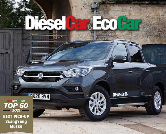 렉스턴 스포츠는 영국 자동차 전문지 디젤카&에코카 매거진이 선정한 2021 올해의 톱50 자동차 어워즈에서 3년 연속 최고의 픽업에 선정됐다. ⓒ 쌍용자동차