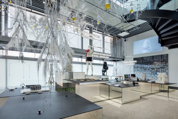 '융합'을 주제로 하는 전시공간. ⓒ 현대자동차