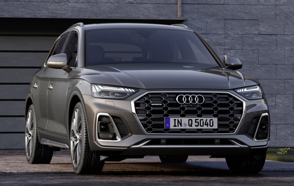 더 뉴 Q5 40 TDI 콰트로 외관은 유려하면서도 강인한 외관을 강조한다. ⓒ 아우디 코리아