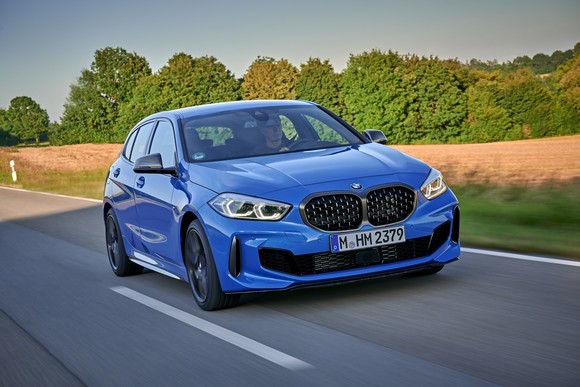 고성능 콤팩트 해치백 모델 M135i xDrive. ⓒ BMW 코리아