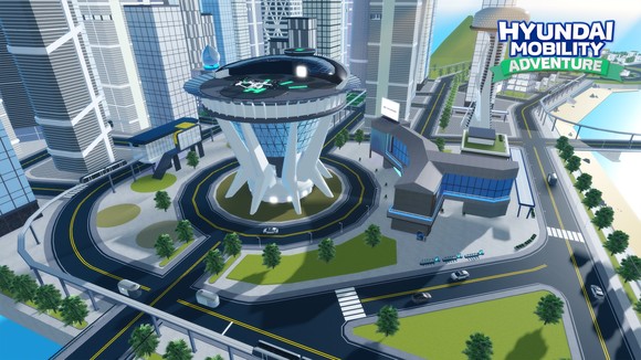 UAM 미니 게임을 즐길 수 있는 스카이포트. ⓒ 현대자동차