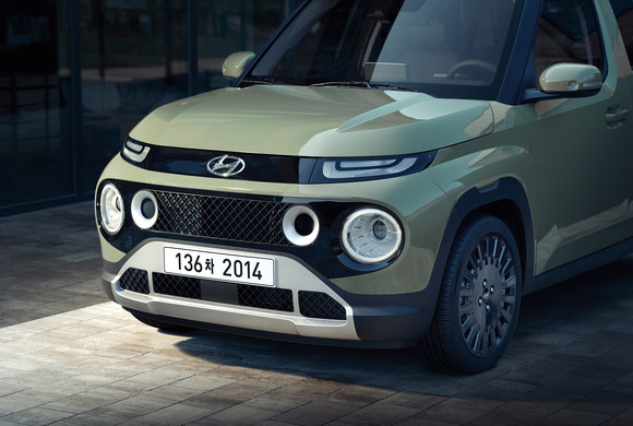 캐스퍼 외관 디자인은 당당함과 견고함을 바탕으로 디자인됐다. ⓒ 현대자동차