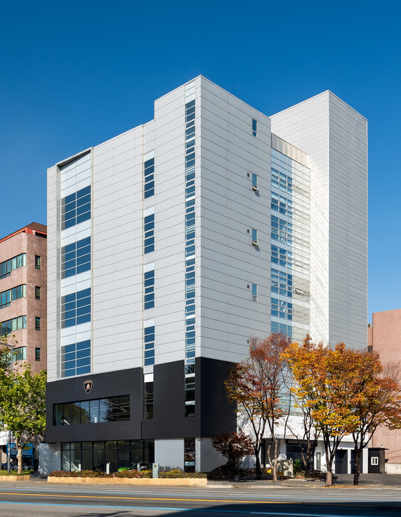 람보르기니 서울 서비스센터 전경. ⓒ 람보르기니 서울