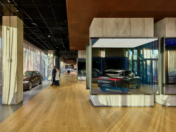 1층에 위치한 전시 공간. ⓒ 제네시스 브랜드