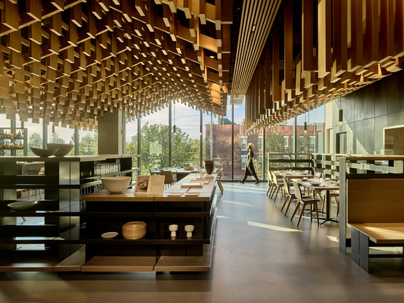 2층에 위치한 제네시스 하우스 레스토랑. ⓒ 제네시스 브랜드