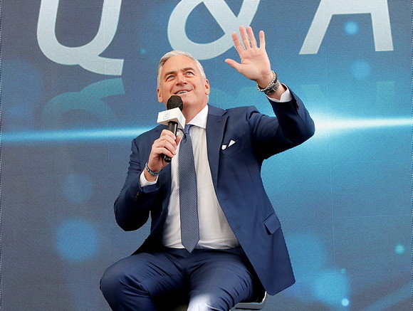 스티브 키퍼(Steve Kiefer) GM 수석부사장. ⓒ 한국GM