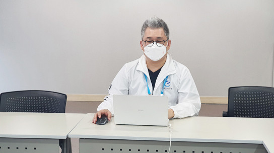 최 이사는 "현재 클라우드를 통해 '라그나로크 비긴즈'를 해외 유저들이 시연할 수 있도록 하고 있는데 향후 서비스를 제공하지는 검토중에 있다"고 밝혔다. = 김경태 기자