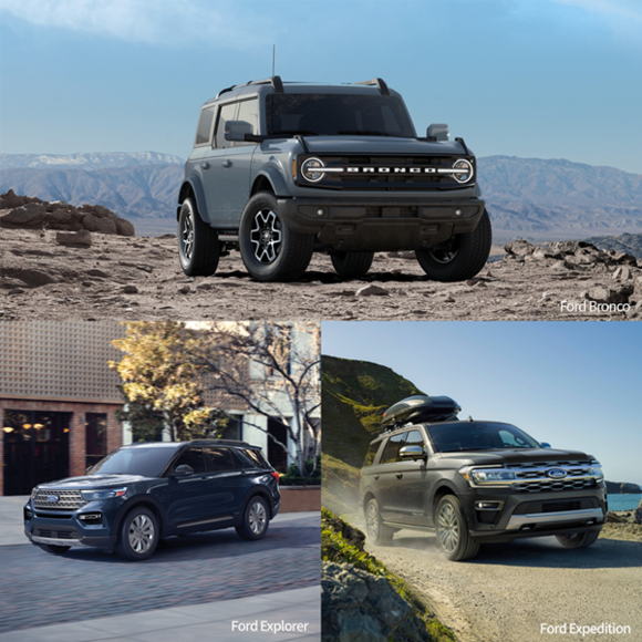 포드코리아가 2022년 브롱코 포함 다섯 종류의 새로운 SUV 모델들을 선보인다. ⓒ 포드코리아