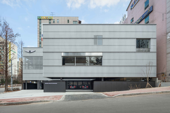 제네시스 서비스 분당 외관. ⓒ 제네시스 브랜드