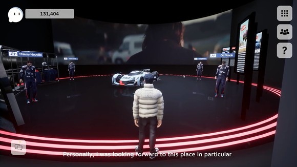 2022 현대차그룹 메타버스 신년회 N 브랜드 라운지. ⓒ 현대자동차그룹