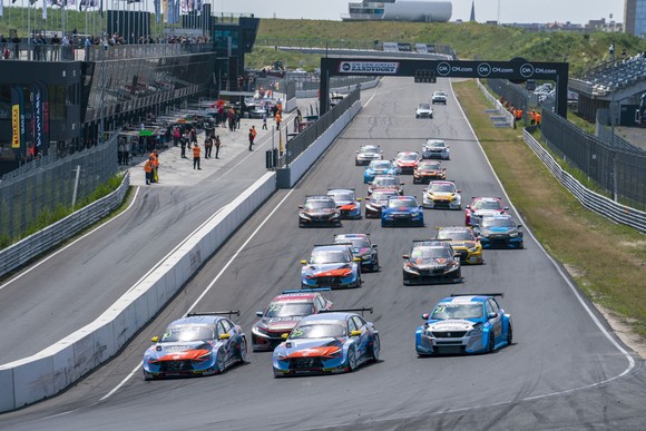 2021 TCR 유럽 경기장면. ⓒ 금호타이어