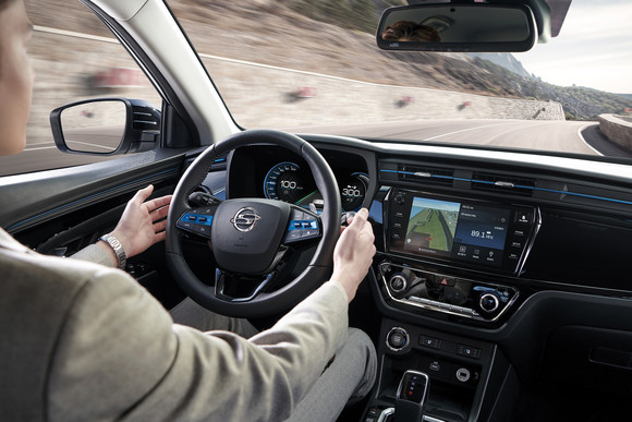 쌍용차 코란도 이모션 인테리어. ⓒ 쌍용자동차