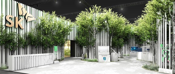 CES2022 SK부스 전경. ⓒ SK이노베이션