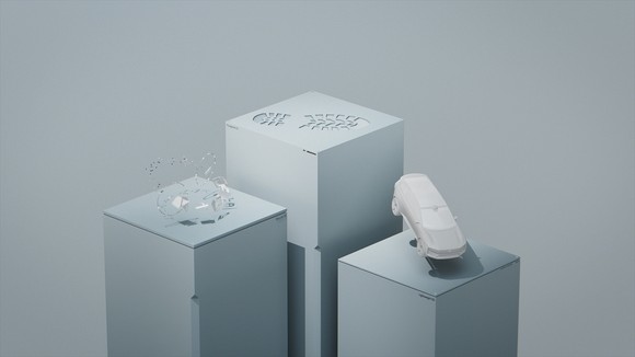 토슬란다 공장에 메가 캐스팅 적용. ⓒ 볼보자동차코리아