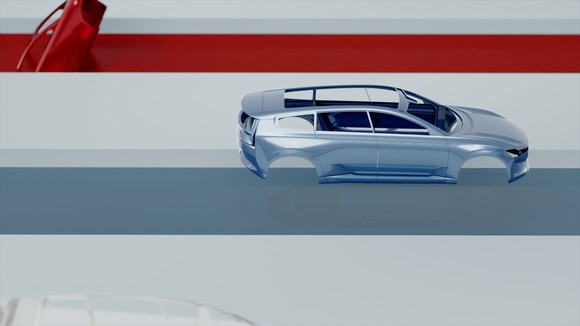 토슬란다 공장 도장 라인. ⓒ 볼보자동차코리아