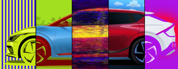 EV6를 활용한 'Opposites United of EV6'. ⓒ 기아