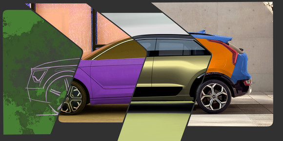 니로 EV를 활용한 'The PROCESS'. ⓒ 기아