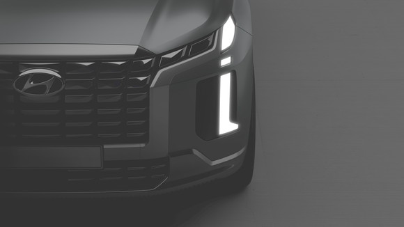 더 뉴 팰리세이드 티저 이미지. ⓒ 현대자동차