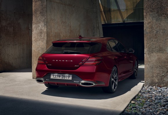 G70 슈팅 브레이크 스포츠 모델. ⓒ 제네시스 브랜드