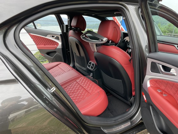 G70 슈팅 브레이크 2열 공간. = 노병우 기자