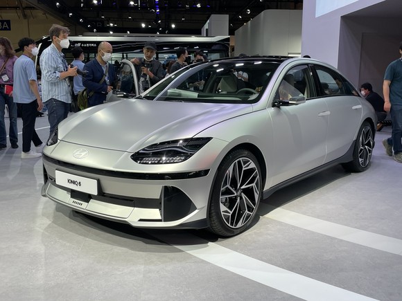 아이오닉의 두 번째 모델 아이오닉 6. = 노병우 기자