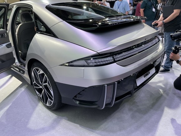 아이오닉 6는 전동화 전환을 가속화하고 전용 전기차 분야의 글로벌 선두가 되기 위한 현대차 전략의 주요한 이정표다. = 노병우 기자