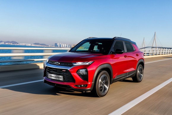 쉐보레 트레일블레이저는 한국GM의 부평공장에서 전량 생산 및 수출되고 있다. ⓒ 한국GM