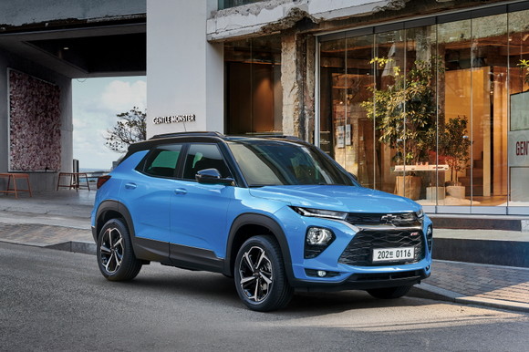 트레일블레이저는 세 가지 디자인으로 판매돼 많은 화제를 모았다. ⓒ 한국GM