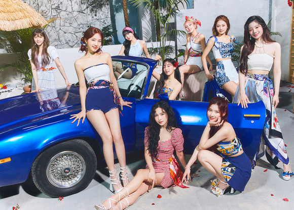 JYP엔터테인먼트 소속 그룹 '트와이스' ⓒ JYP엔터