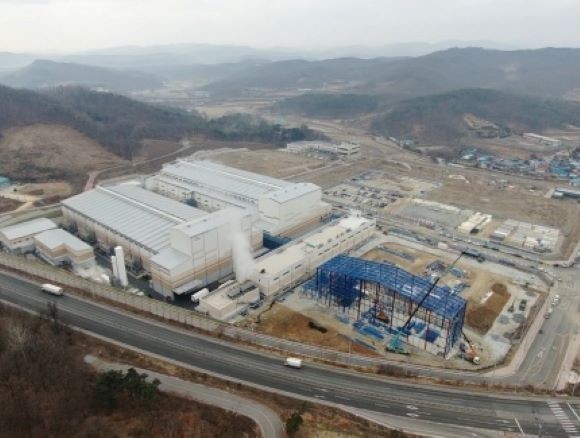 포스코케미칼 세종 음극재공장 전경. ⓒ 포스코케미칼