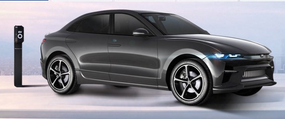 현대제철 강판을 적용한 전기차 콘셉트 바디. ⓒ 현대제철