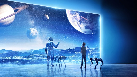 올해 1월 CES 2022에서 공개한 현대차의 로보틱스 비전 이미지. ⓒ 현대자동차