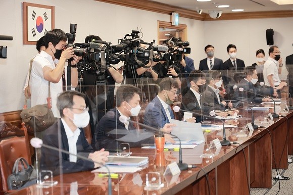추경호 경제부총리는 28일 서울 은행회관에서 '비상거시경제 금융회의'를 개최했다. ⓒ 한국은행