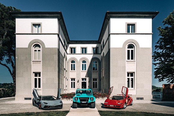 아벤타도르, LM 002, 쿤타치 콰트로발보레. ⓒ 람보르기니 서울