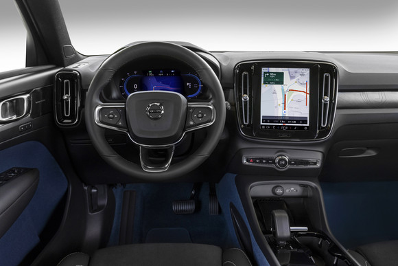 신형 XC40 Recharge 인테리어. ⓒ 볼보자동차코리아