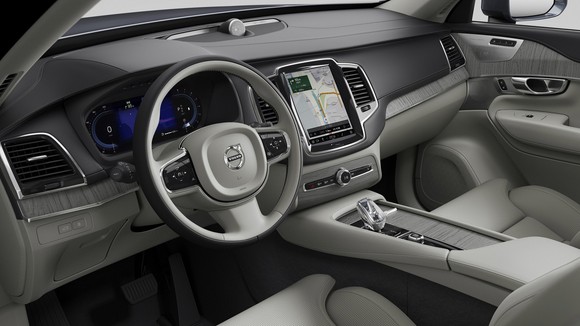 스칸디나비안 디자인이 집약된 럭셔리 실내 공간. ⓒ 볼보자동차코리아