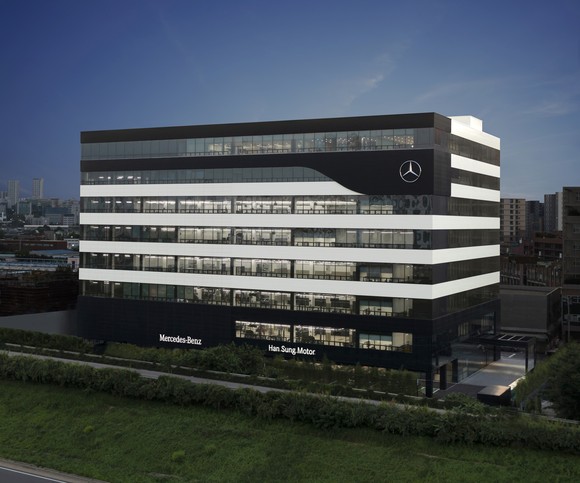 국내 최대 규모의 메르세데스-벤츠 성동 서비스센터. ⓒ 메르세데스-벤츠 코리아