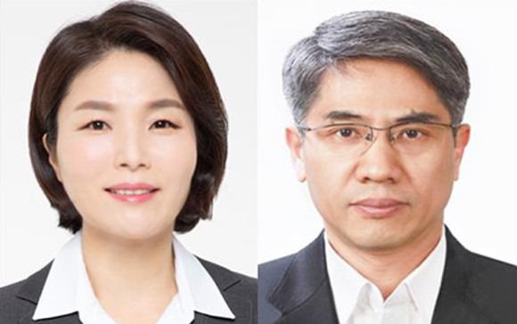 대통령실 7일 정무1비서관에 전희경(왼쪽) 제2비서관에 장경상(왼쪽)을 내정했다고 밝혔다. ⓒ 연합뉴스