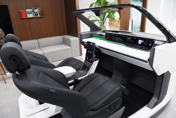 현대모비스의 모드 변환 콕핏. ⓒ 현대자동차그룹