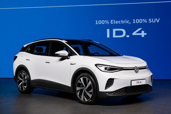 폭스바겐의 첫 번째 순수 전기 SUV 'The all-electric ID.4'. ⓒ 폭스바겐코리아