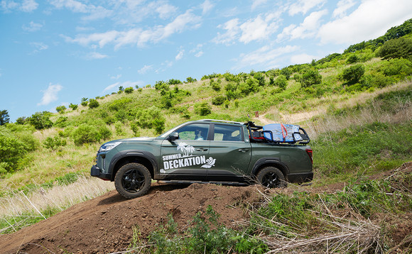 커넥티드카 시스템 인포콘은 기존 픽업트럭에서 찾을 수 없었던 감성을 더하며 여행의 즐거움을 높여준다. ⓒ 쌍용자동차