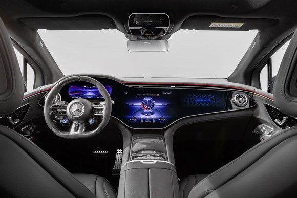 더 뉴 AMG EQE SUV 인테리어. ⓒ 메르세데스-벤츠 코리아