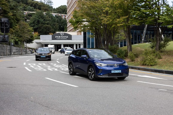 ID.4에는 강력하고 효율적인 PSM(Permanently excited Synchronous Motor) 기반의 구동 시스템이 탑재됐다. ⓒ 폭스바겐 코리아