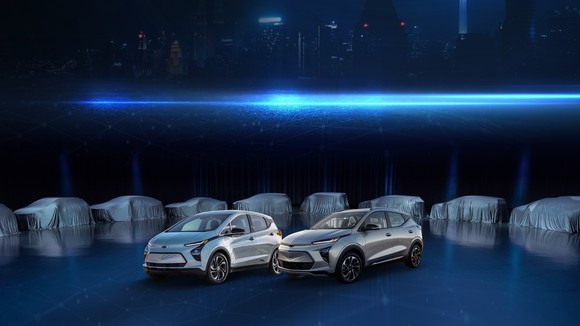 오는 2025년까지 국내 출시되는 GM의 전기차 10종. ⓒ 한국GM