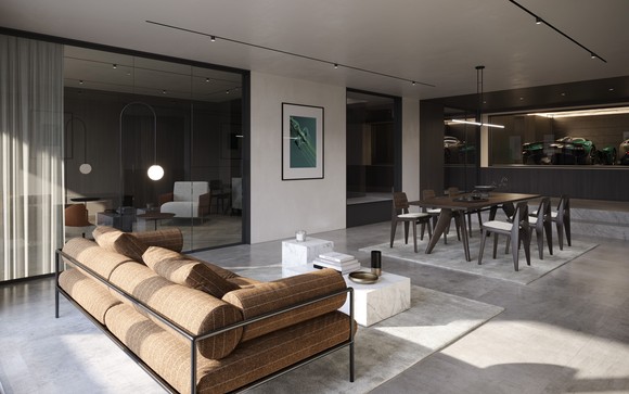 애스턴마틴 고급 주택 내부. ⓒ 애스터마틴 서울