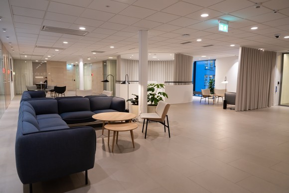 창의적이고 협력적인 근로 문화를 위한 테크 허브. ⓒ 볼보자동차코리아