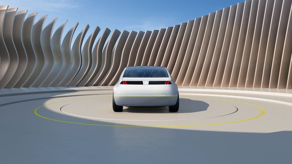 BMW i 비전 디(BMW i Vision Dee) 후면. ⓒ BMW 코리아