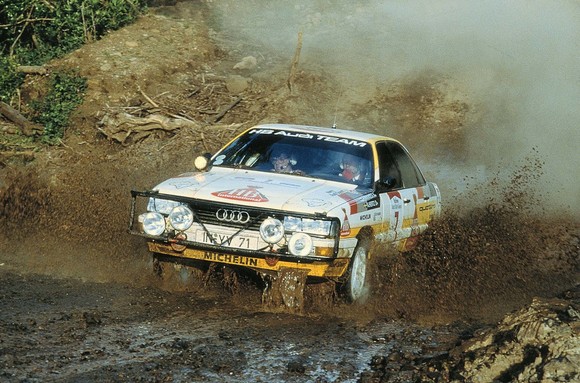 1987: Hannu Mikkola wins the Safari Rally with the Audi 200 quattro. ⓒ 아우디 코리아